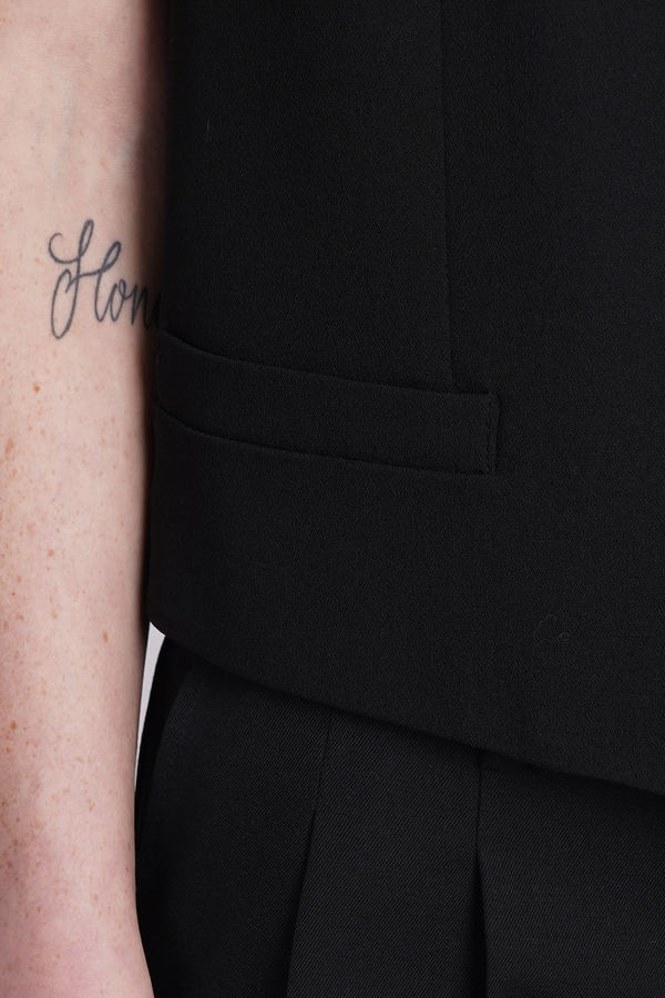 Ami Alexandre Mattiussi Vest - Black