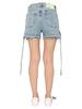 Off-White Denim Shorts - Blue - Thumbnail 4