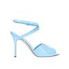 Manolo Blahnik Hourani 105 Sandals - Blue - Thumbnail 1