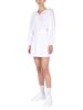 Patou Balloon Sleeves Dress - White - Thumbnail 2