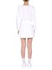 Patou Balloon Sleeves Dress - White - Thumbnail 3