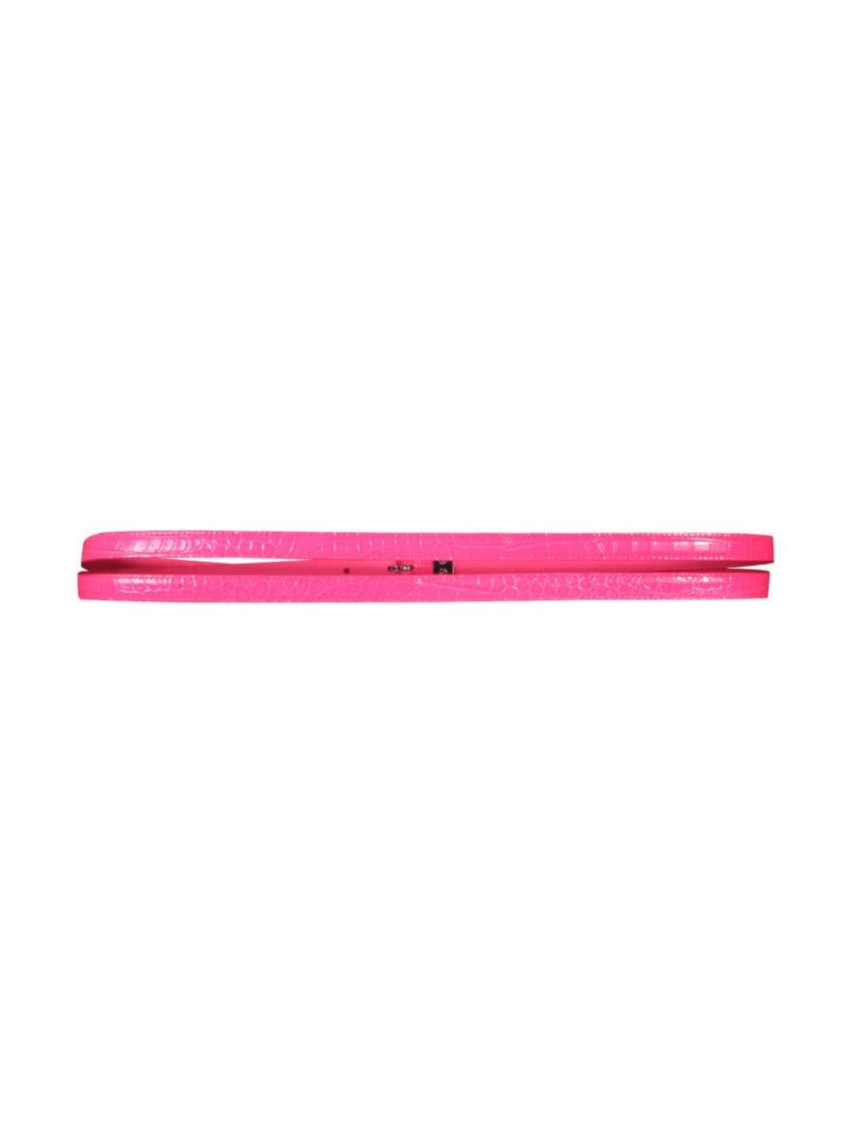 Alexander McQueen Double Belt With Skull And Pav Belt - Pink - Image 3 of 3