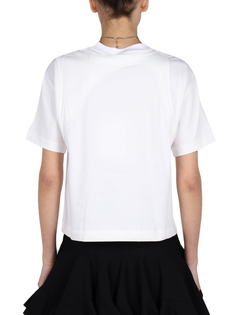 Alexander McQueen Crewneck T-shirt - White