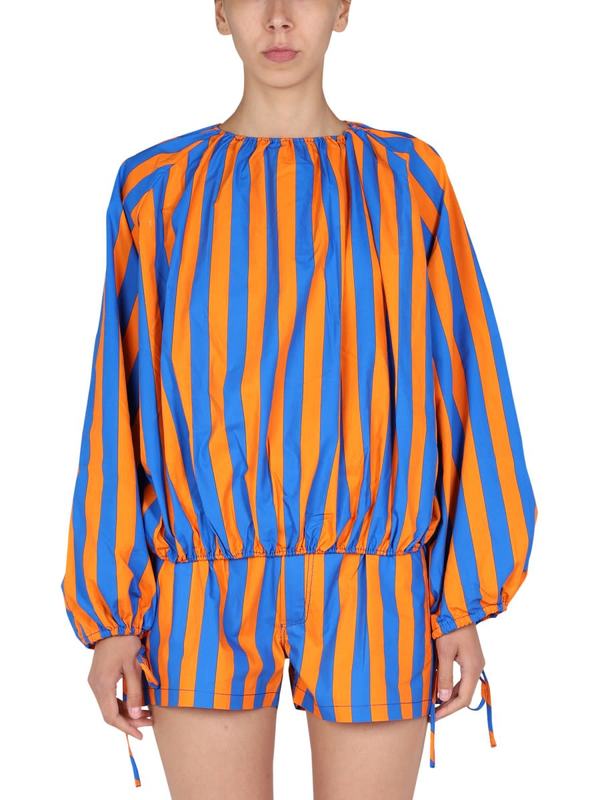Sunnei Striped Pattern Shirt - Multicolour