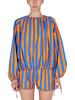 Sunnei Striped Pattern Shirt - Multicolour - Thumbnail 1