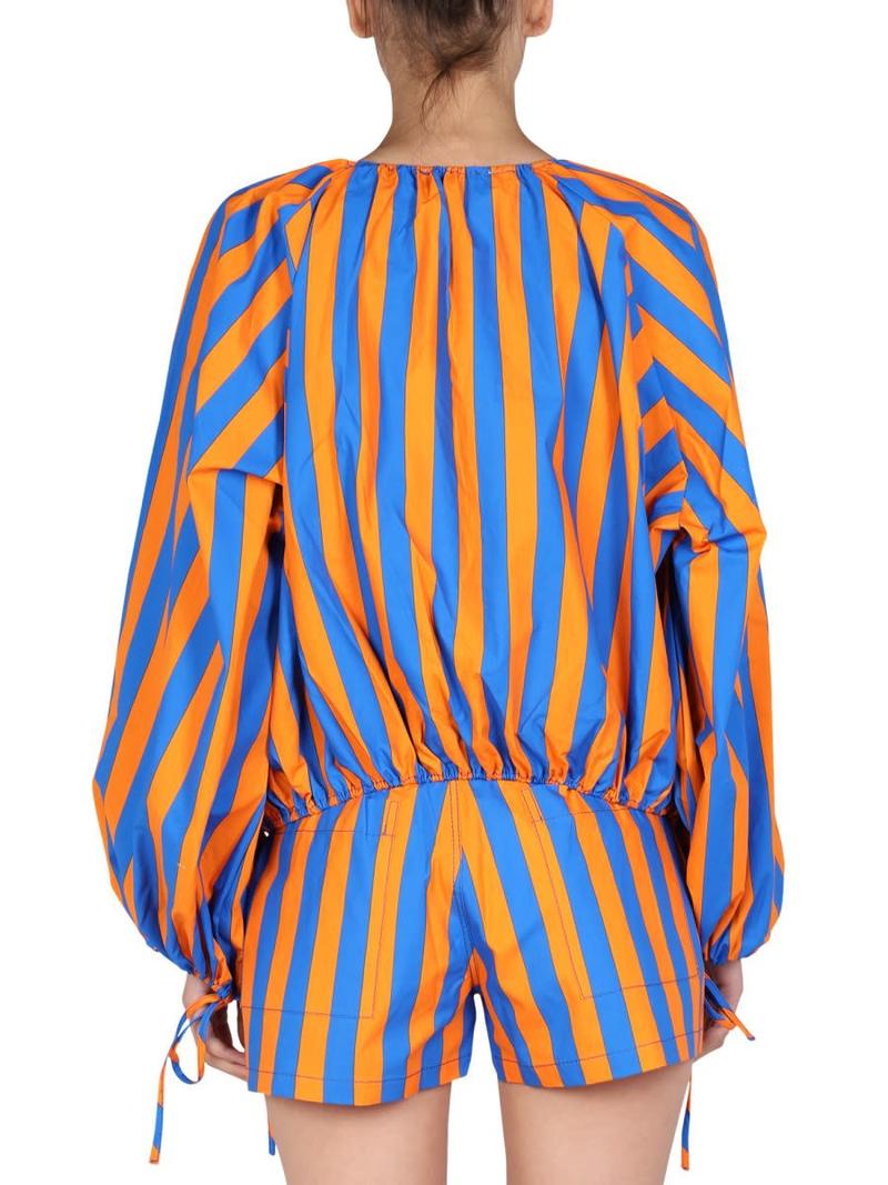 Sunnei Striped Pattern Shirt - Multicolour