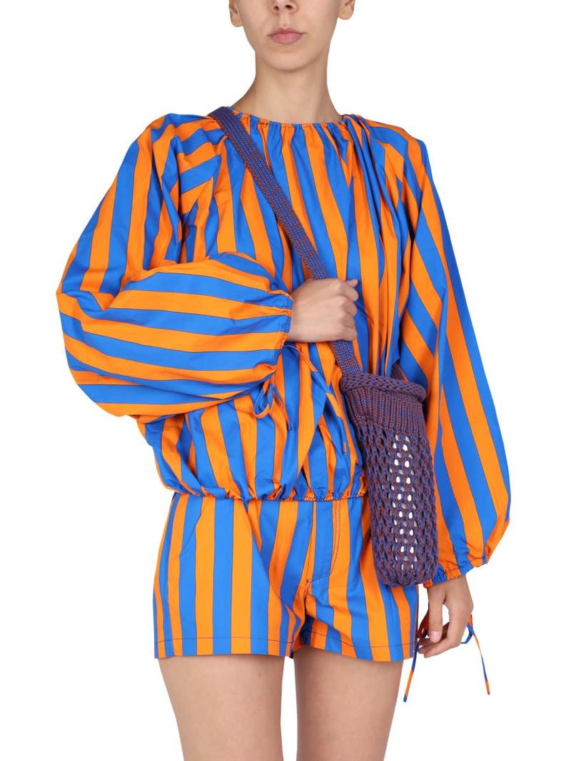 Sunnei Striped Pattern Shirt - Multicolour