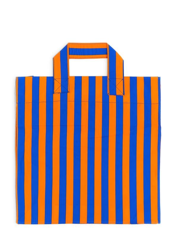 Sunnei Shopper Bag With Striped Pattern - Multicolour