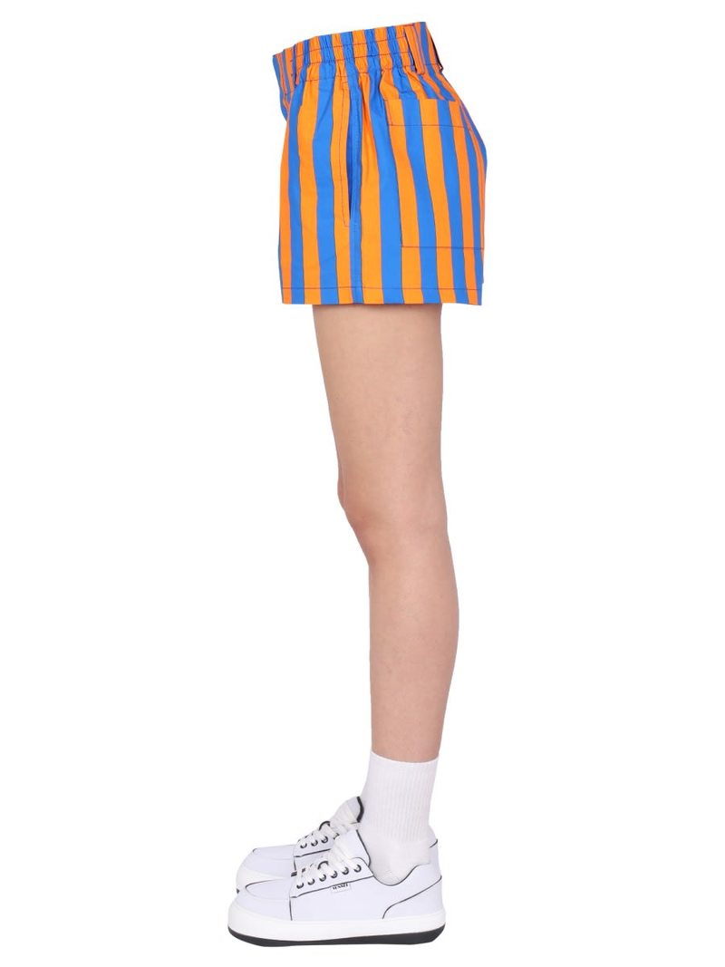 Sunnei Striped Pattern Shorts - Multicolour