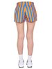 Sunnei Striped Pattern Shorts - Multicolour - Thumbnail 4