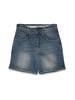 KIDS Golden Goose Journey Elasticated Waist Shorts - Denim - Thumbnail 1