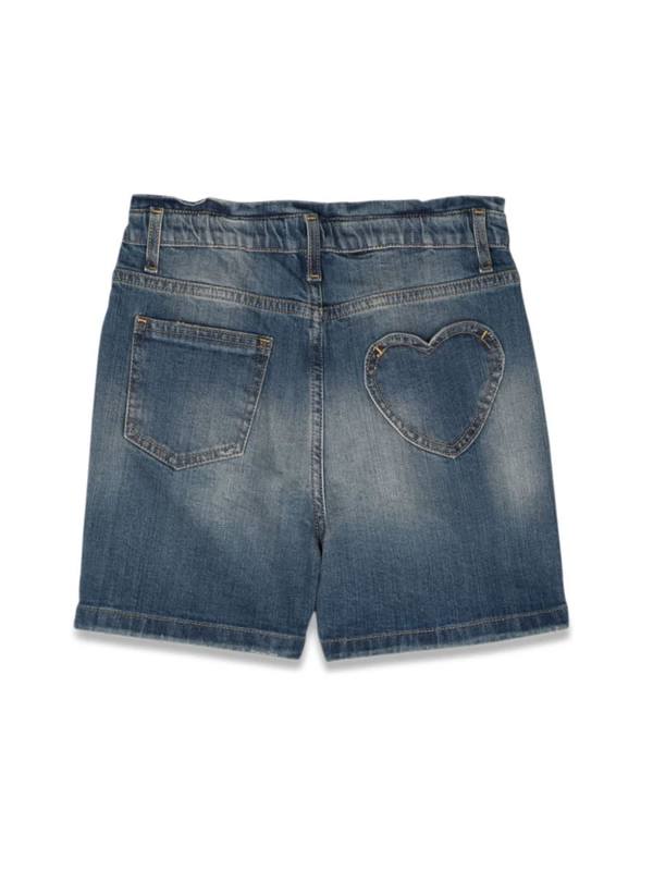 KIDS Golden Goose Journey Elasticated Waist Shorts - Denim