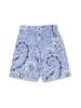 KIDS Etro Short - Baby Blue - Thumbnail 2