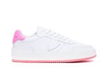 Philippe Model Nice Low Sneakers - White/Pink - Thumbnail 1