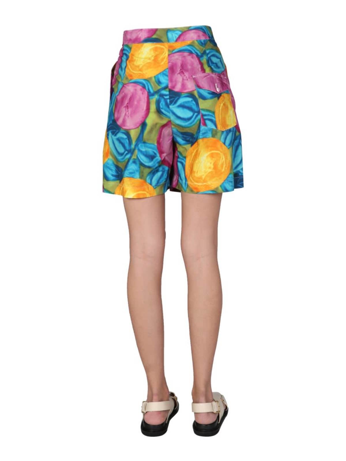 Marni Multicolor Print Bermuda Shorts - Multicolor - Image 4 of 4