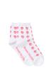 Alexander McQueen Short Skull Sock - White - Thumbnail 1