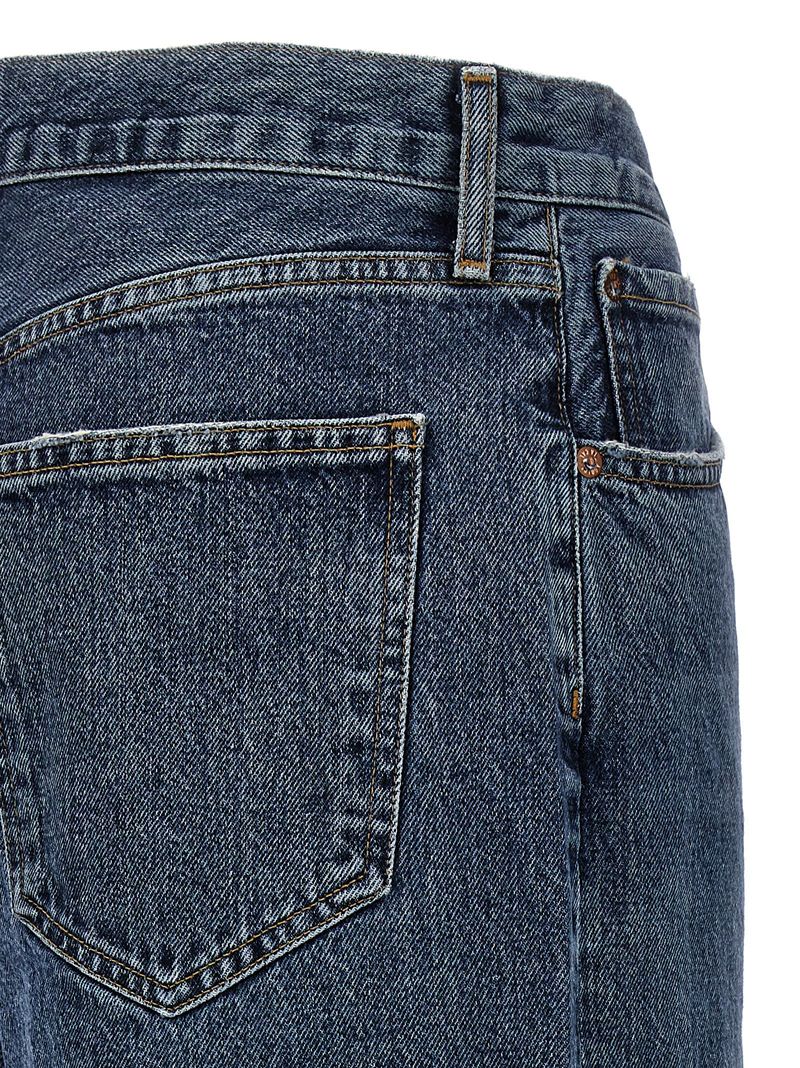 AGOLDE Dame Jeans - Blue