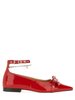 Ganni Jewel Ballerina - Red - Thumbnail 1