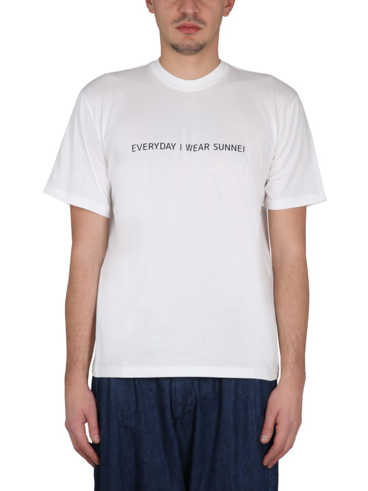 Sunnei Crewneck T-shirt - White - Image 1 of 4