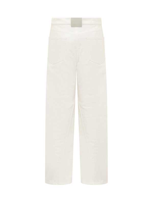 Lanvin Twisted Trousers - White