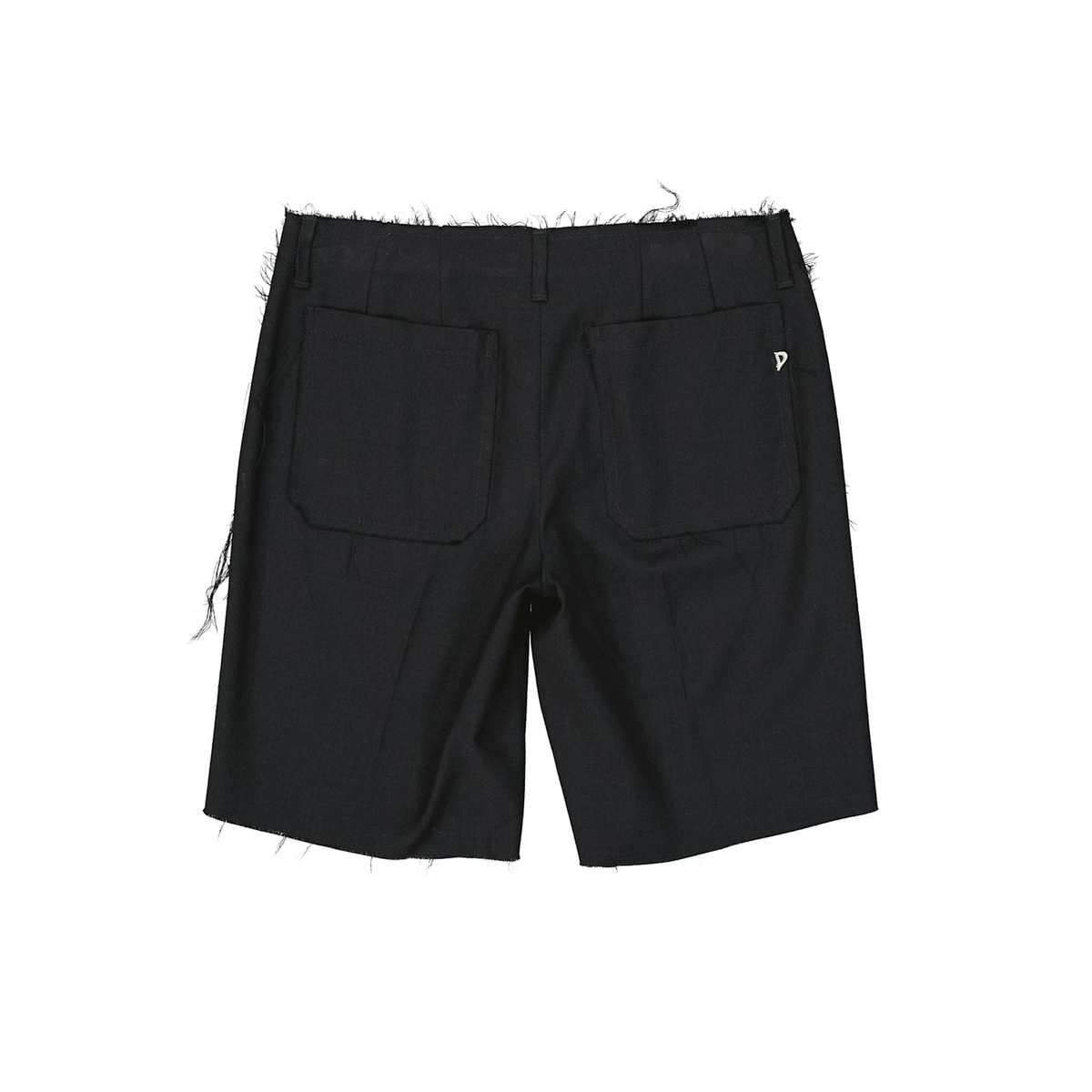 Dondup Virgin Wool Shorts - Black - Image 2 of 3