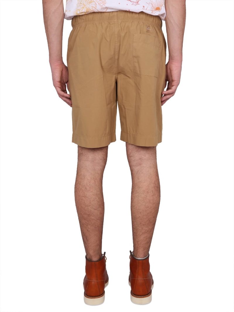 PAUL SMITH PS by Paul Smith Cotton Shorts - Beige