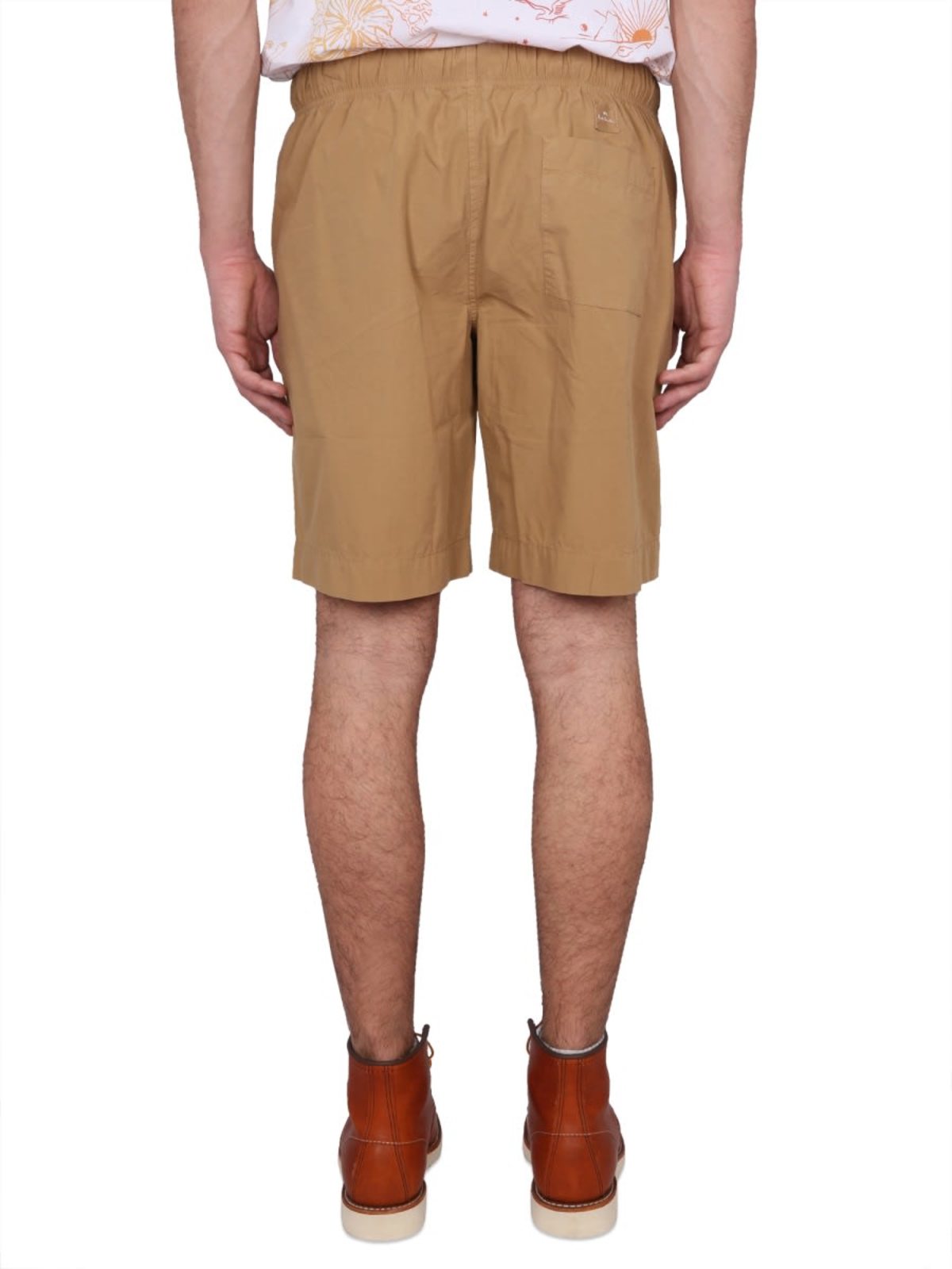 PAUL SMITH PS by Paul Smith Cotton Shorts - Beige - Image 4 of 4