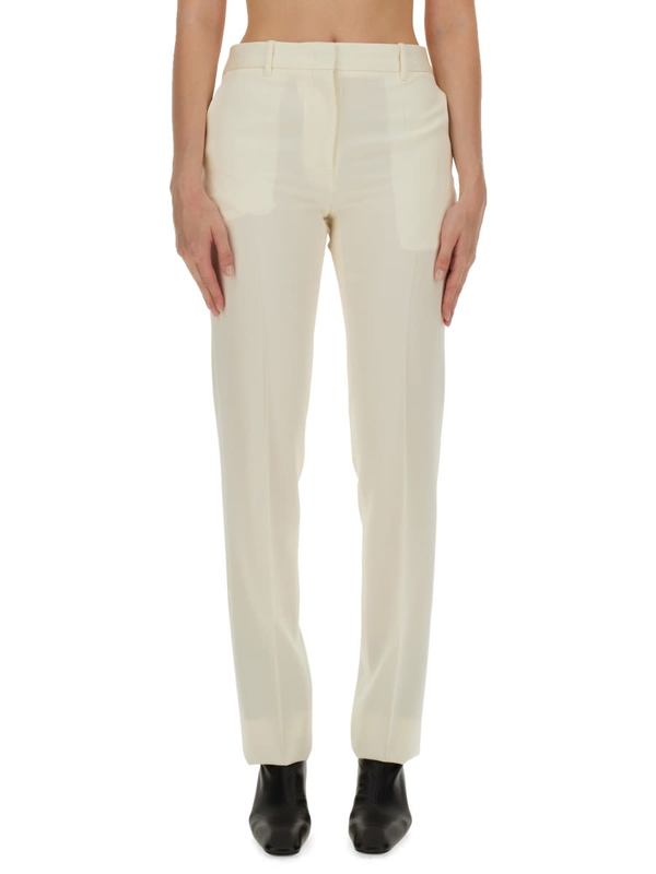 Jil Sander Wool Pants - Powder