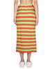 Sunnei Striped Skirt - Multicolour - Thumbnail 4
