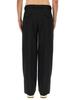 Lanvin Wide Leg Pants - Black - Thumbnail 3