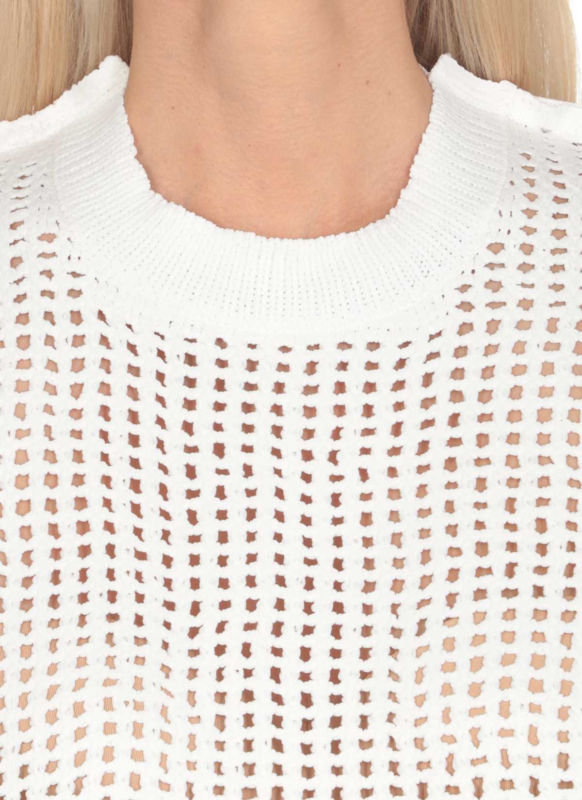 JUNYA WATANABE T-shirt With Net - White - Image 5 of 5