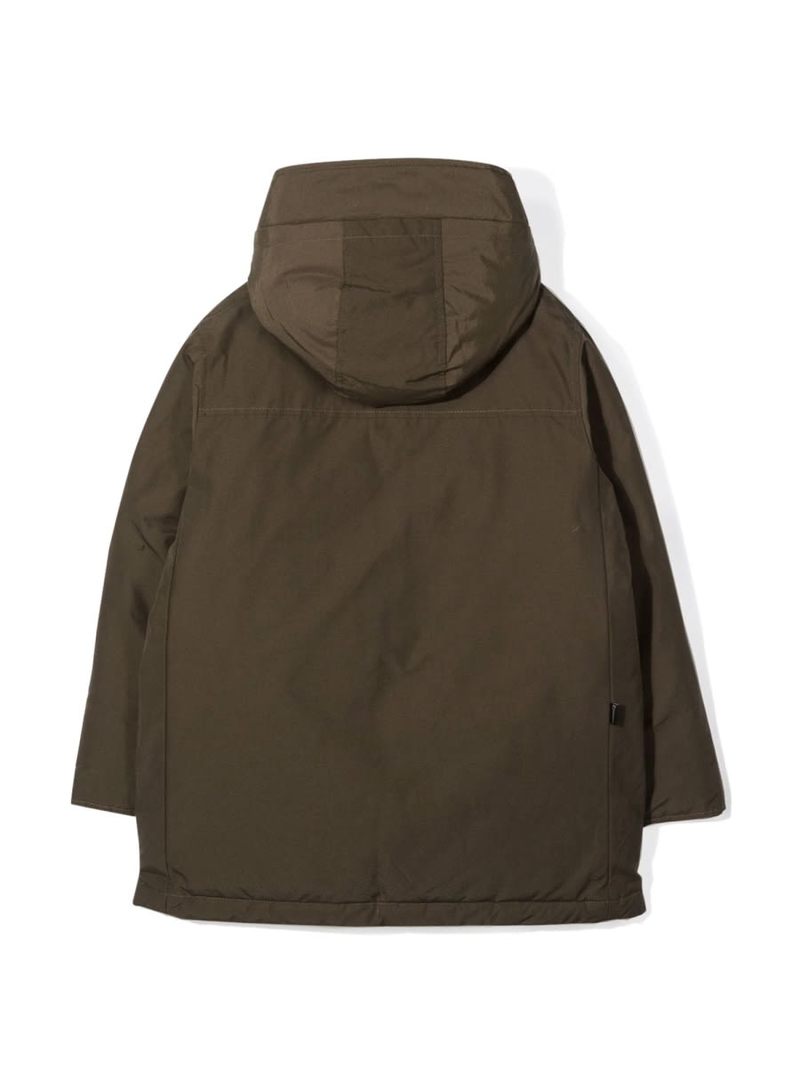 KIDS Woolrich Reversible Parka - Green