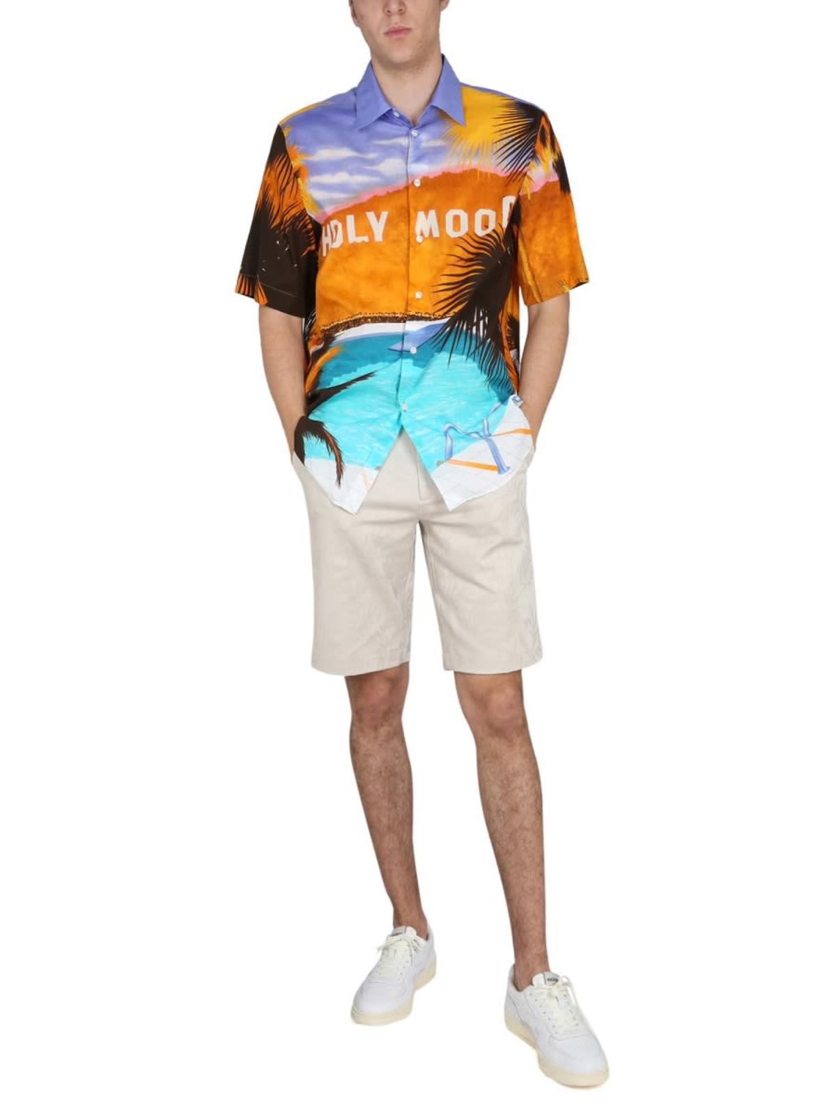 Etro California Print Shirt - Multicolour - Image 2 of 4