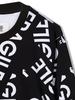 KIDS MM6 Maison Margiela Felpa Sweatshirt - Black - Thumbnail 3