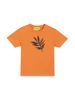 KIDS Off-White T-shirt In Jersey Di Cotone Stampato T-shirt - Orange - Thumbnail 1
