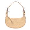 BY FAR Mini Soho Croco Shoulder Bag - Beige - Thumbnail 1