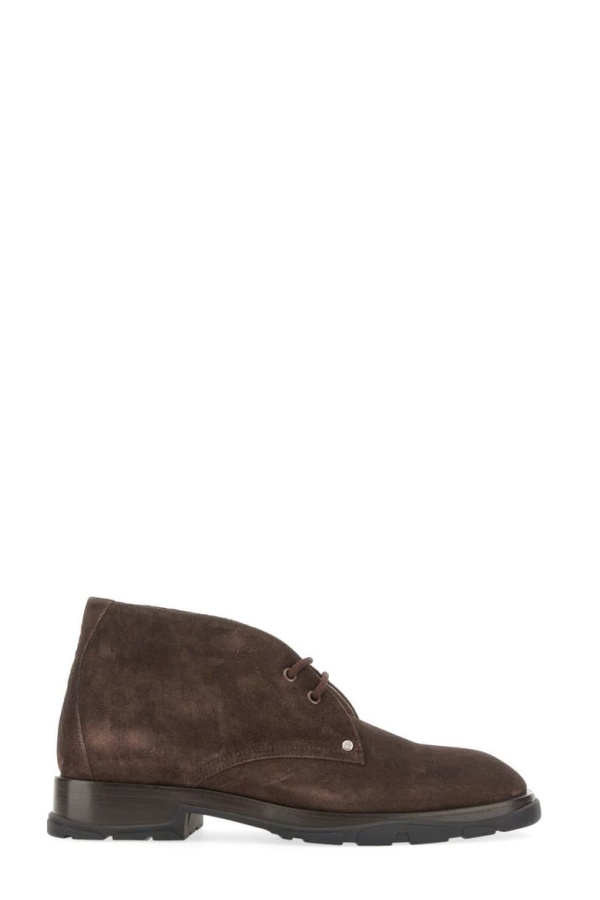 Alexander McQueen Suede Boot - Brown