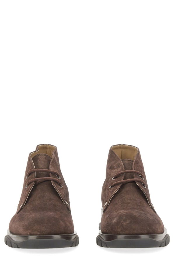 Alexander McQueen Suede Boot - Brown