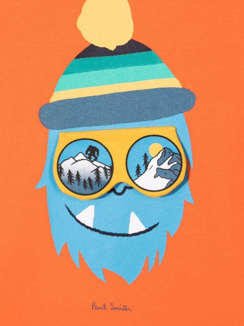 KIDS PAUL SMITH Tee Shirt Tee - Orange