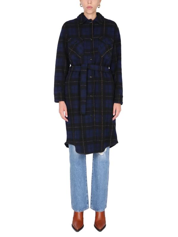 Woolrich Gentry Trench Coat - Blue