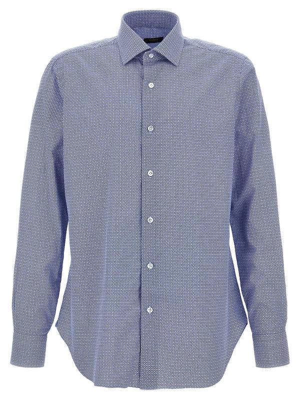 Barba Napoli Culto Shirt - Light Blue