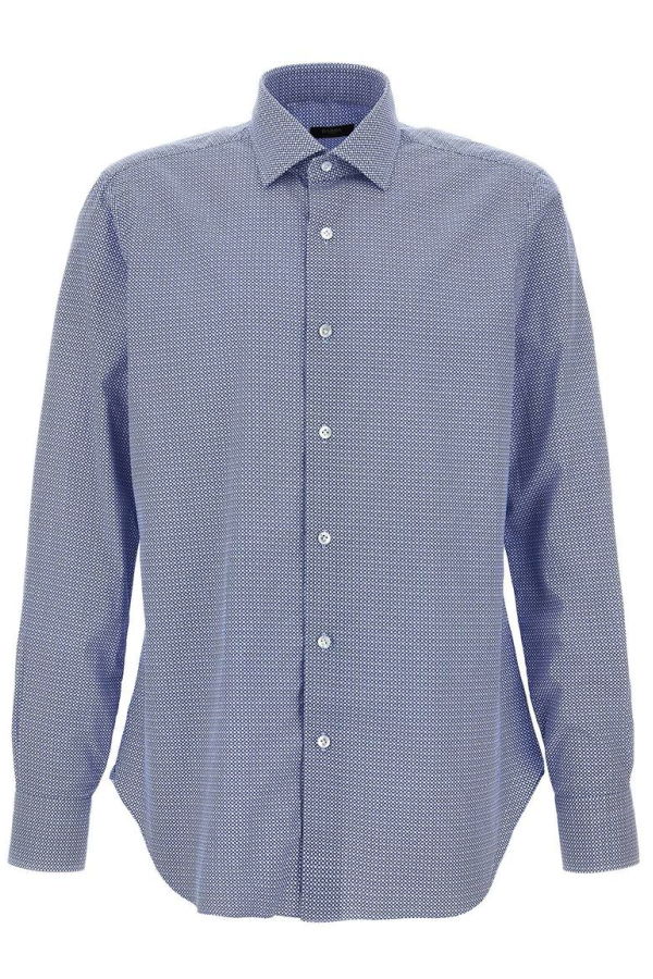 Barba Napoli Culto Shirt - Light Blue