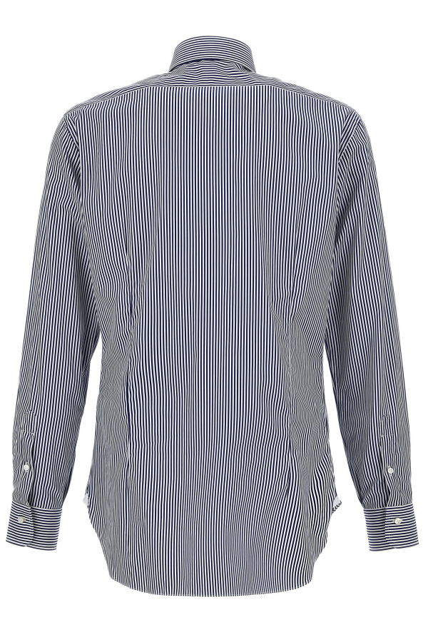 Barba Napoli Striped Shirt - Blue