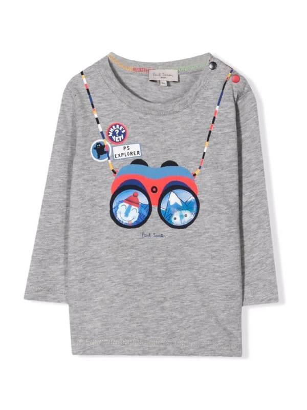 KIDS PAUL SMITH Tee - Gray