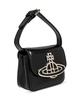 Vivienne Westwood Linda Foldover Top Tote Bag - Black - Thumbnail 3
