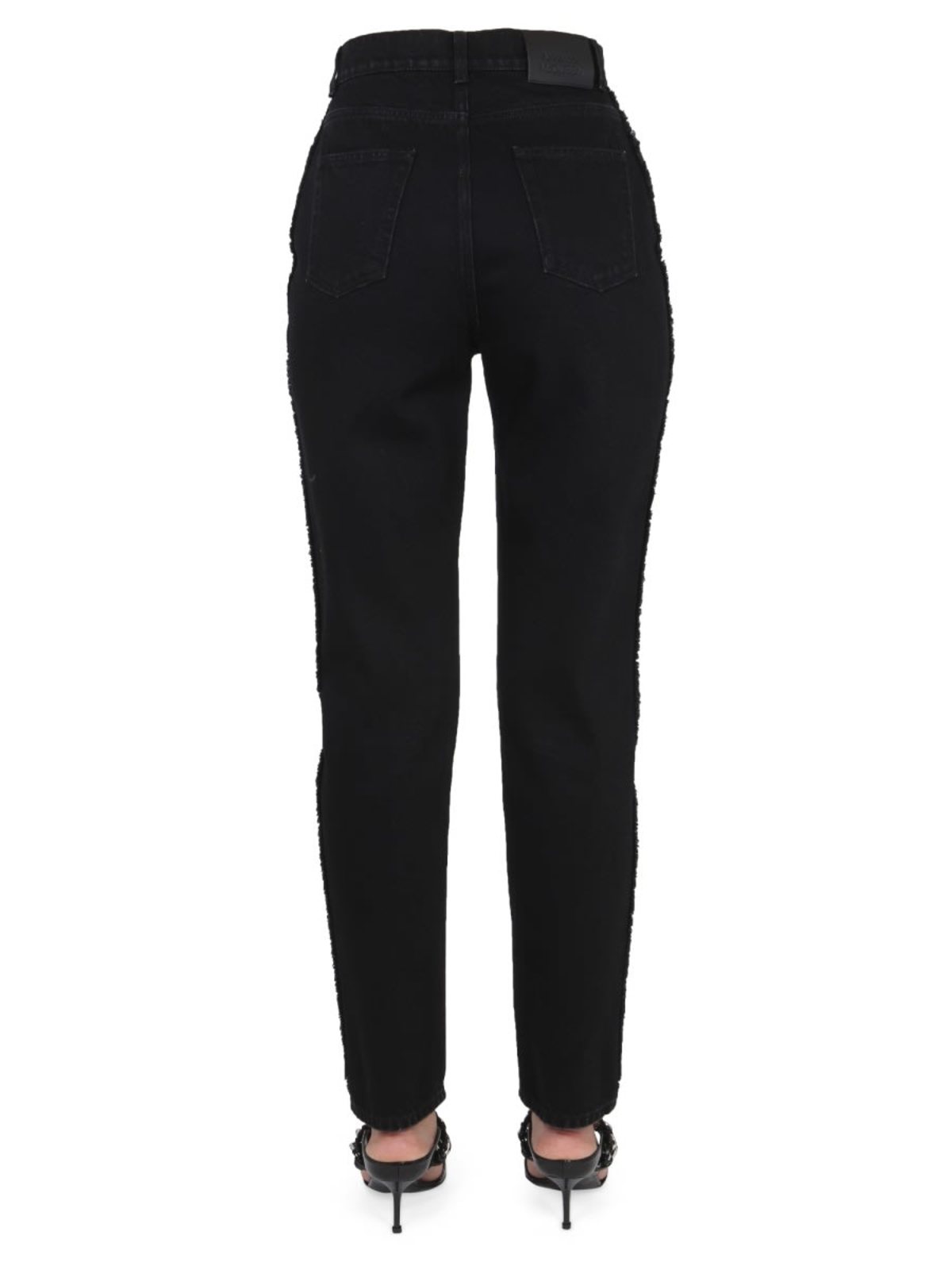 Alexander McQueen Boyfriend Jeans - Black - Image 4 of 4