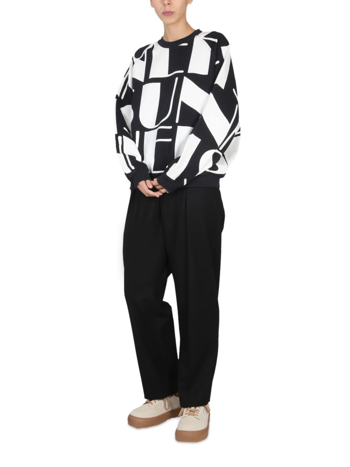 Sunnei Felpa Con Logo Sweatshirt - Multicolour - Image 2 of 5