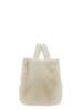 Sunnei Teddy Fleece Bag - White - Thumbnail 3