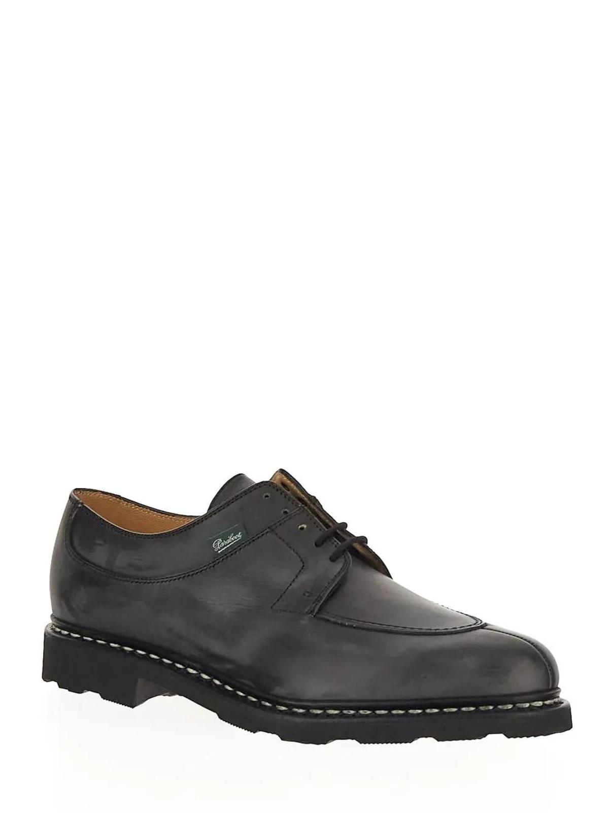 Paraboot Avignon Griff Shoes - Noire Lis Noir - Image 2 of 4