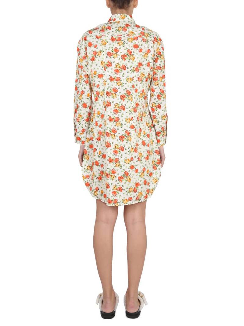 Marni Shirt Dress With Floral Pattern - Multicolour
